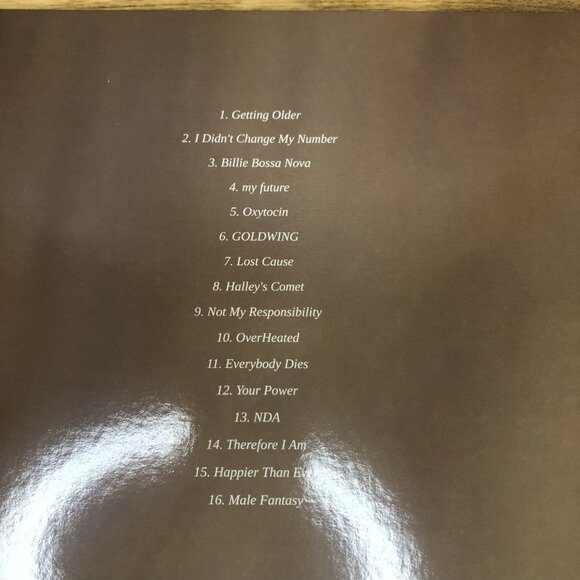 Billie Eilish Vinyl Record Happier Than Ever - Picture 4 of 9